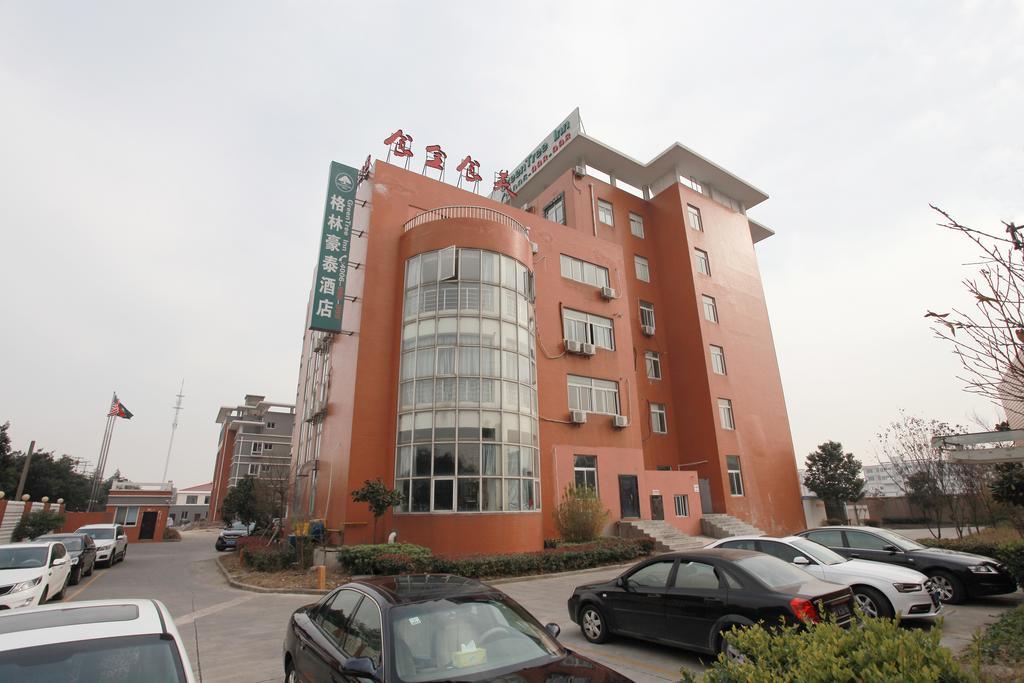 Greentree Inn Jiangsu Changzhou Liyang East Nanhuan Road High Speed Rail Station Business Hotel Esterno foto